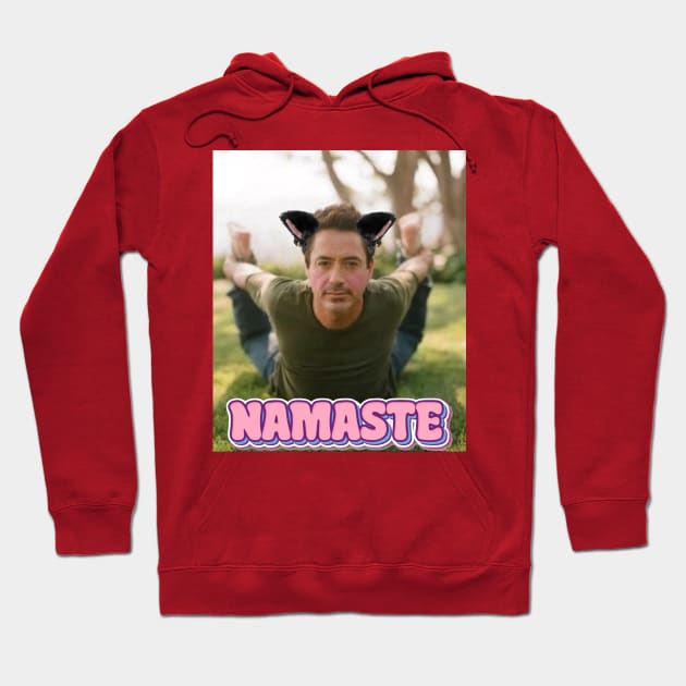 Robert Namaste Jr. Hoodie by Lukasking Tees